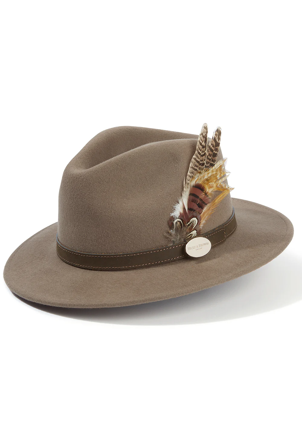 Suffolk Fedora Bronze Side Feather - Image 3