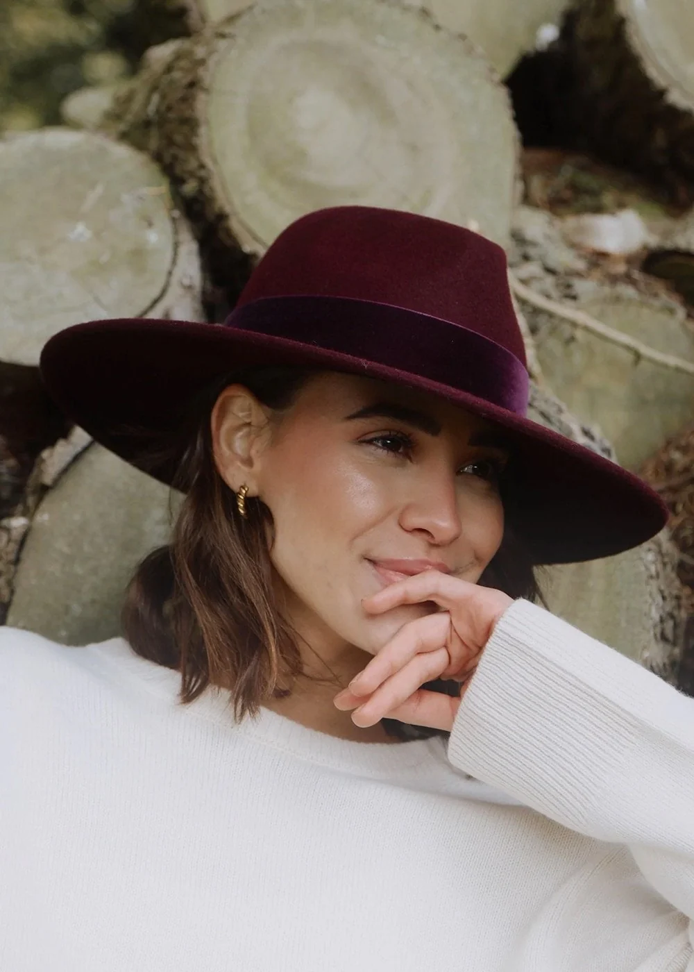 The Oxley Velvet Fedora - Image 2