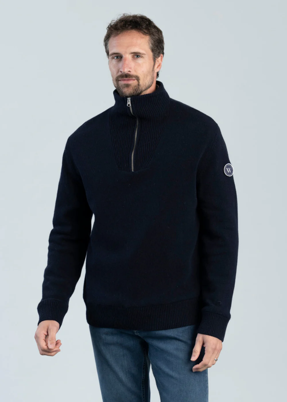 Bosse T-Neck Windproof Sweater - Image 3