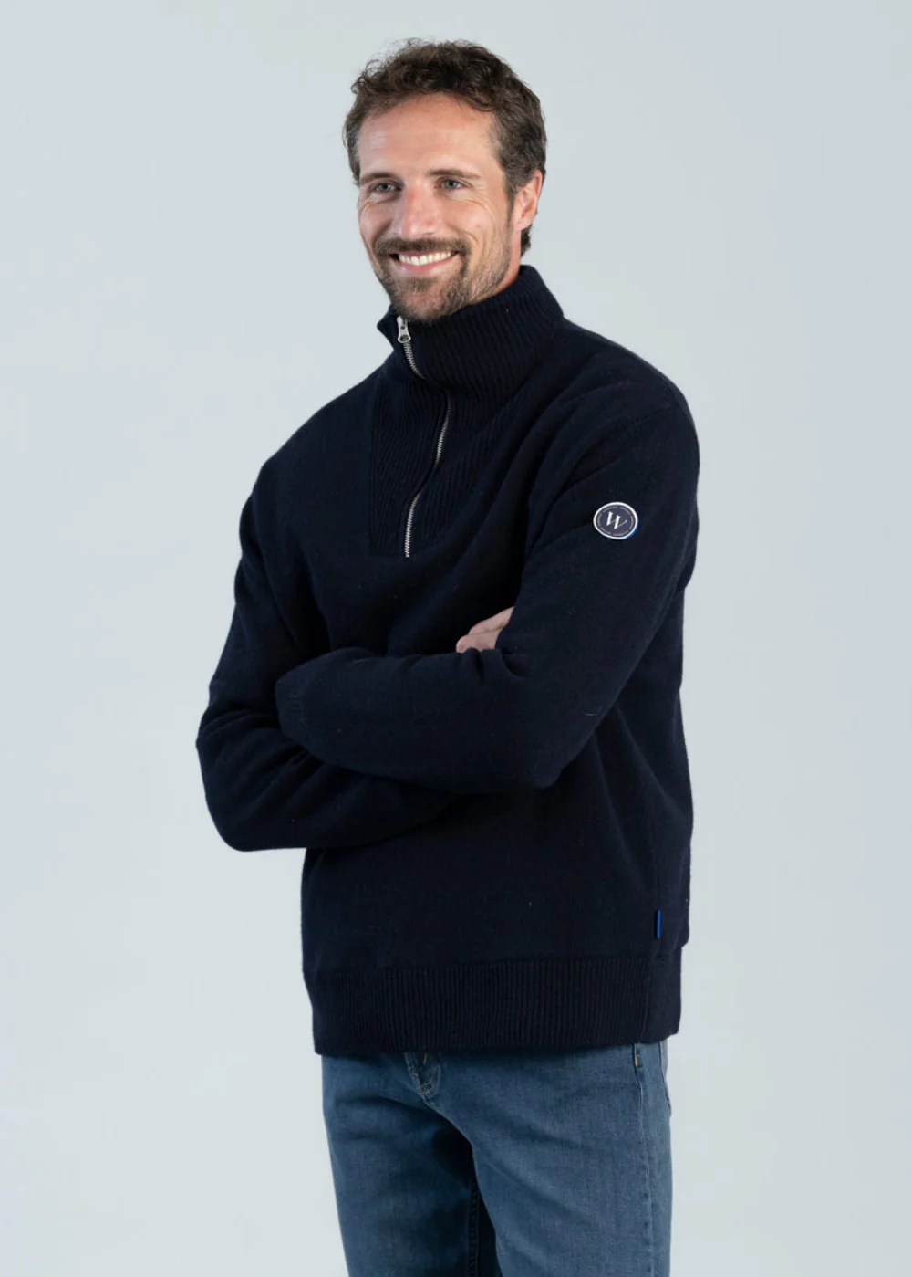 Bosse T-Neck Windproof Sweater - Image 4