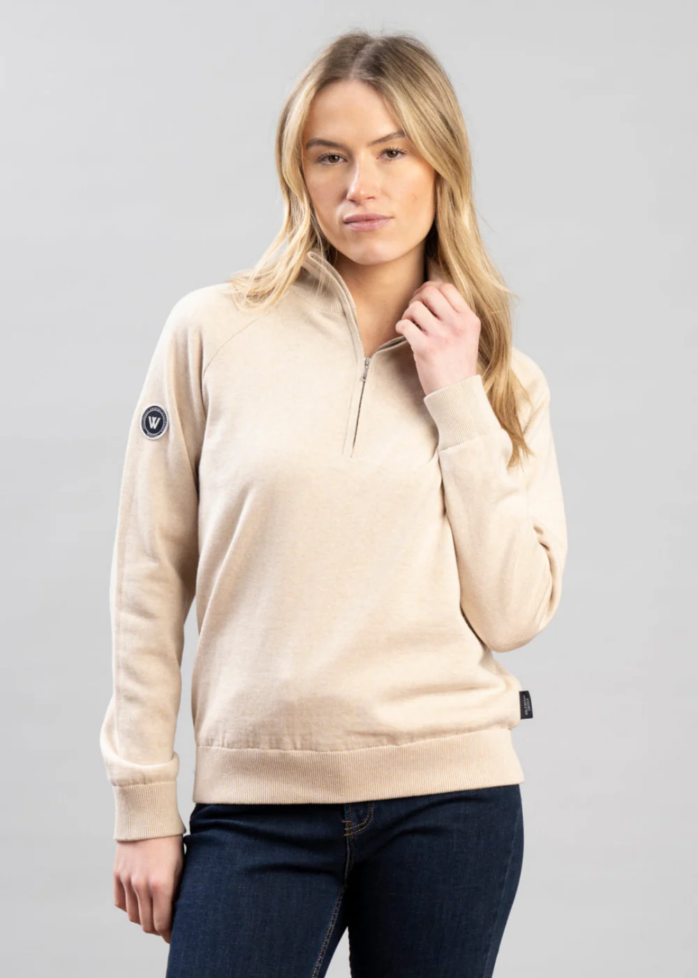 Laura T-Neck Windproof Sweater - Image 3