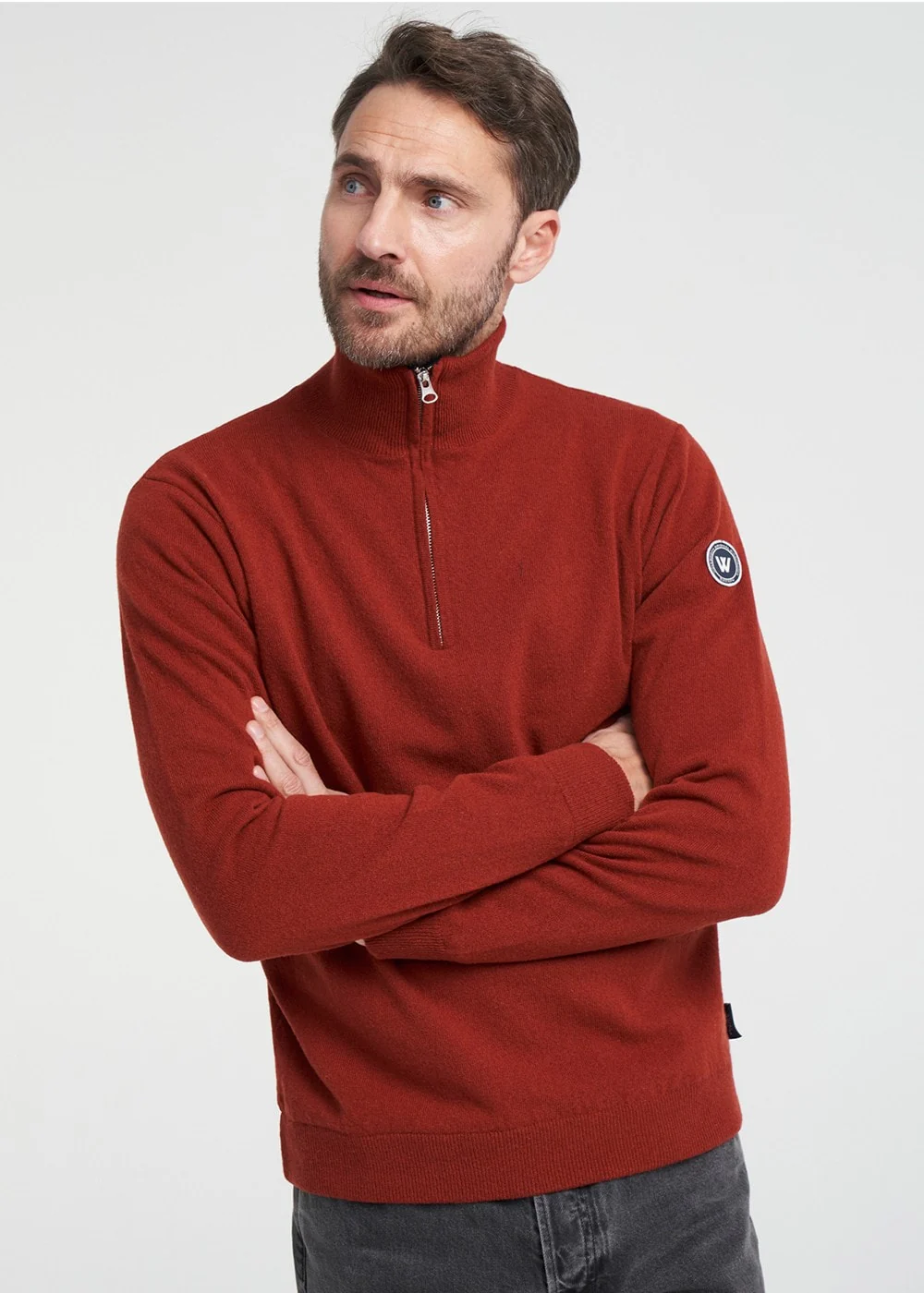 Stellan T-Neck Windproof Sweater - Image 4