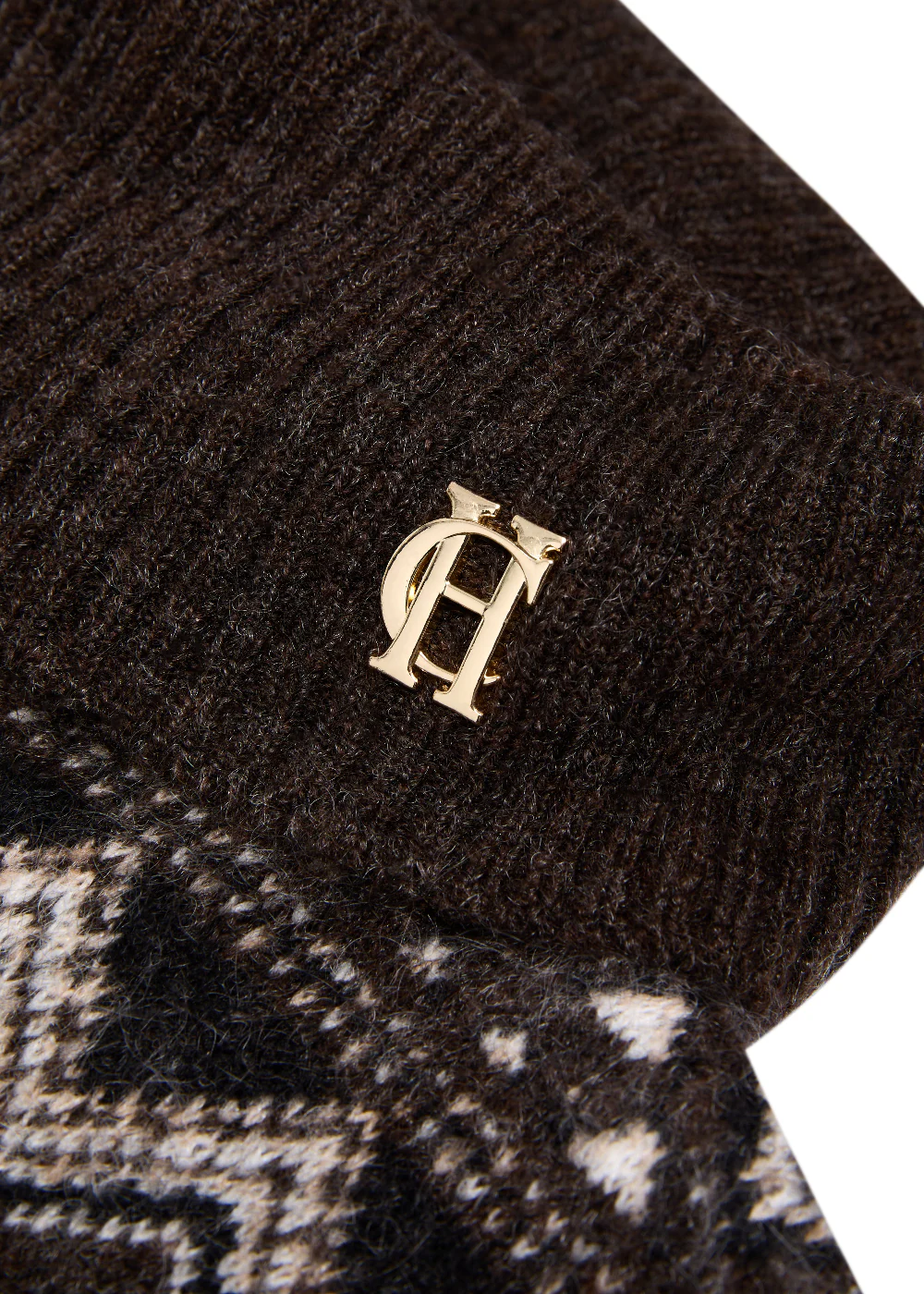 Antonia Fairisle Roll Neck Knit - Image 6