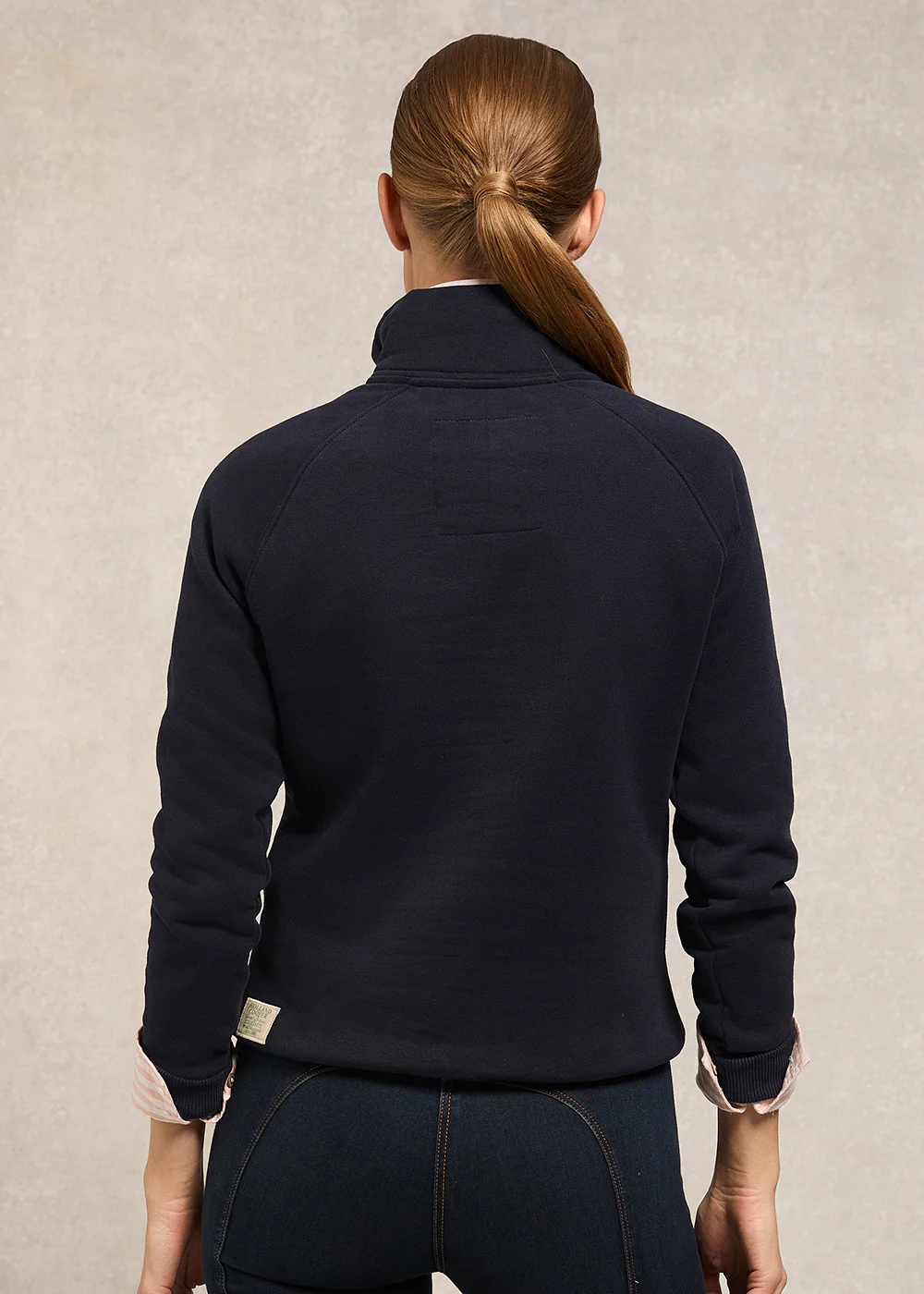 Burford Quarter Zip Neck Sweatshirt - Image 3