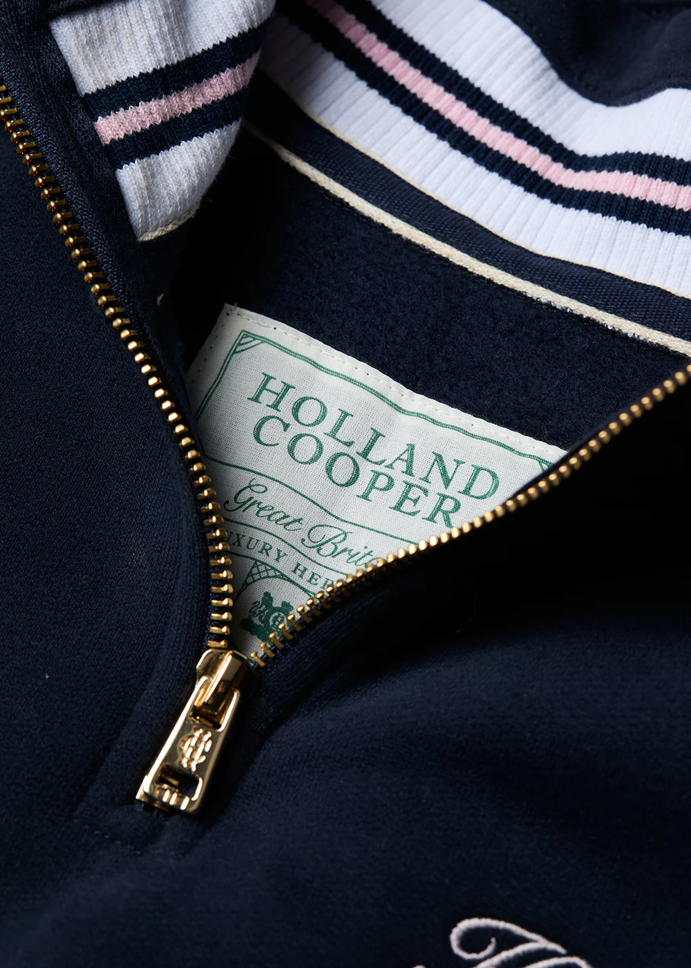 Burford Quarter Zip Neck Sweatshirt - Image 5