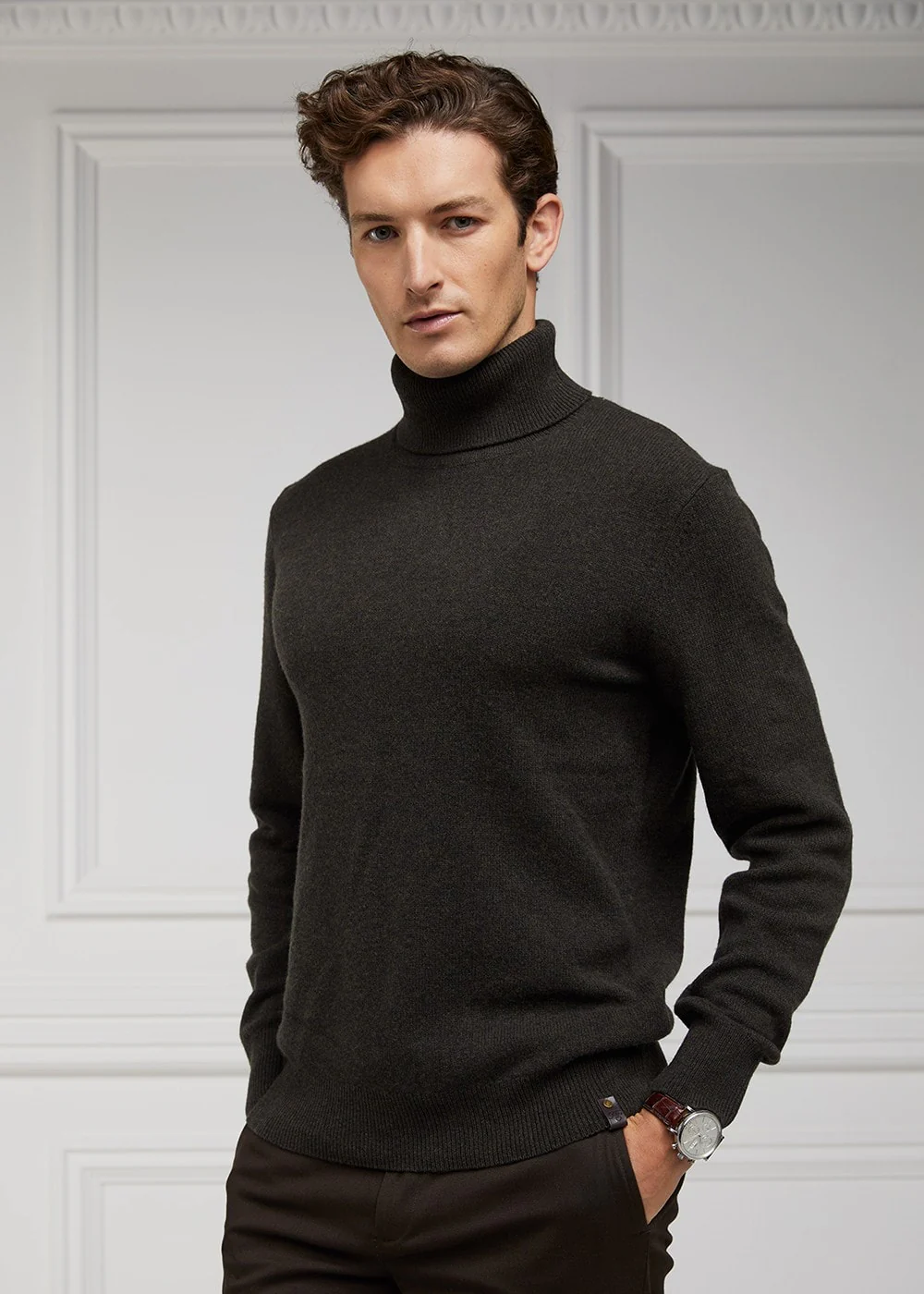 Byron Roll Neck Knit - Image 2