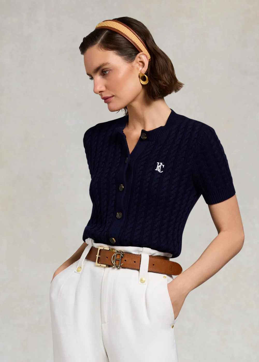 Cotswold Short Sleeve Cardigan - Image 4