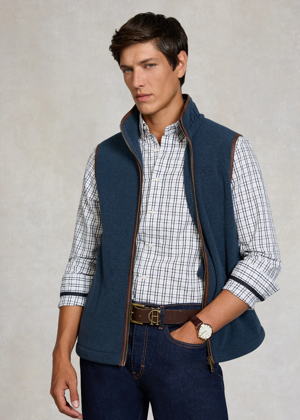 Country Fleece Gilet - Image 4