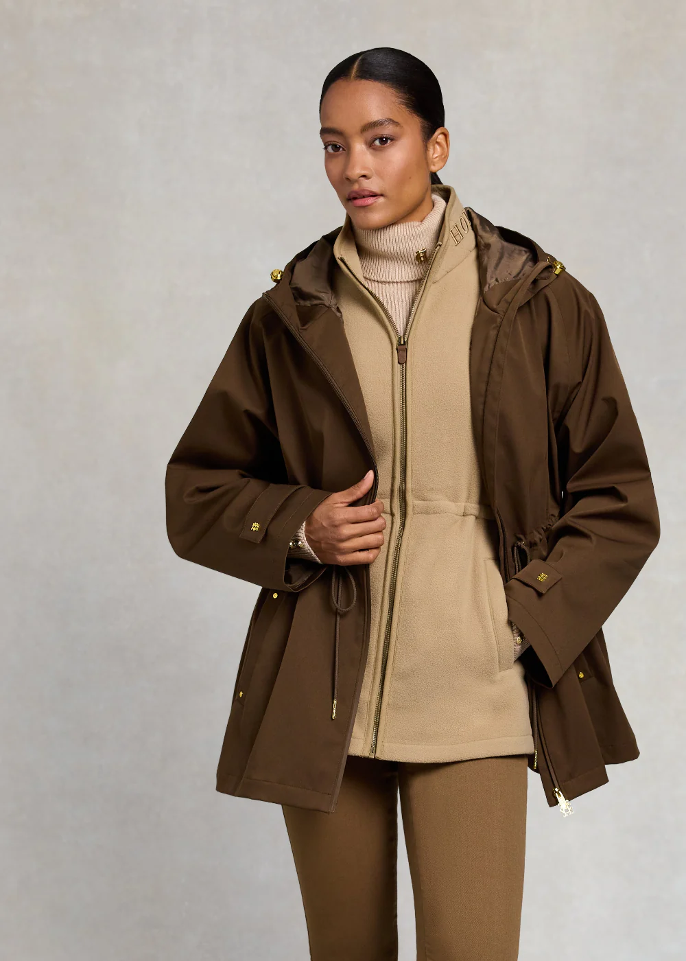 Country Longline Fleece Gilet - Image 4
