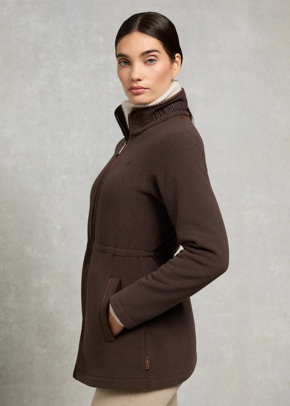 Country Longline Fleece Jacket - Image 2