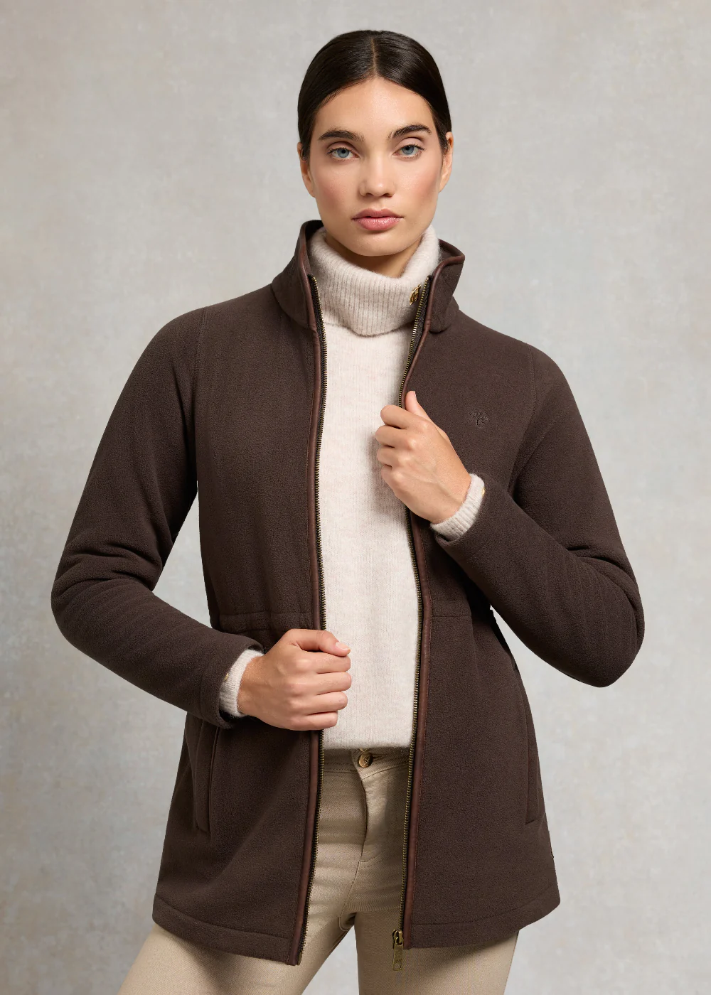 Country Longline Fleece Jacket - Image 3
