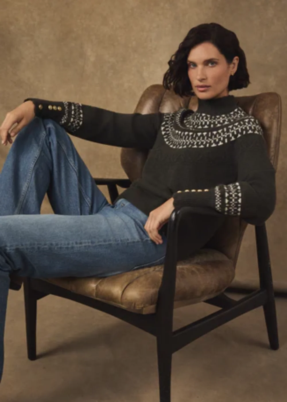 Elodie Roll Neck Knit - Image 2