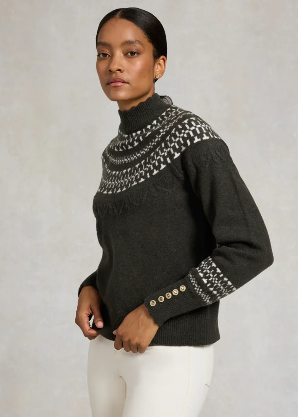 Elodie Roll Neck Knit - Image 3
