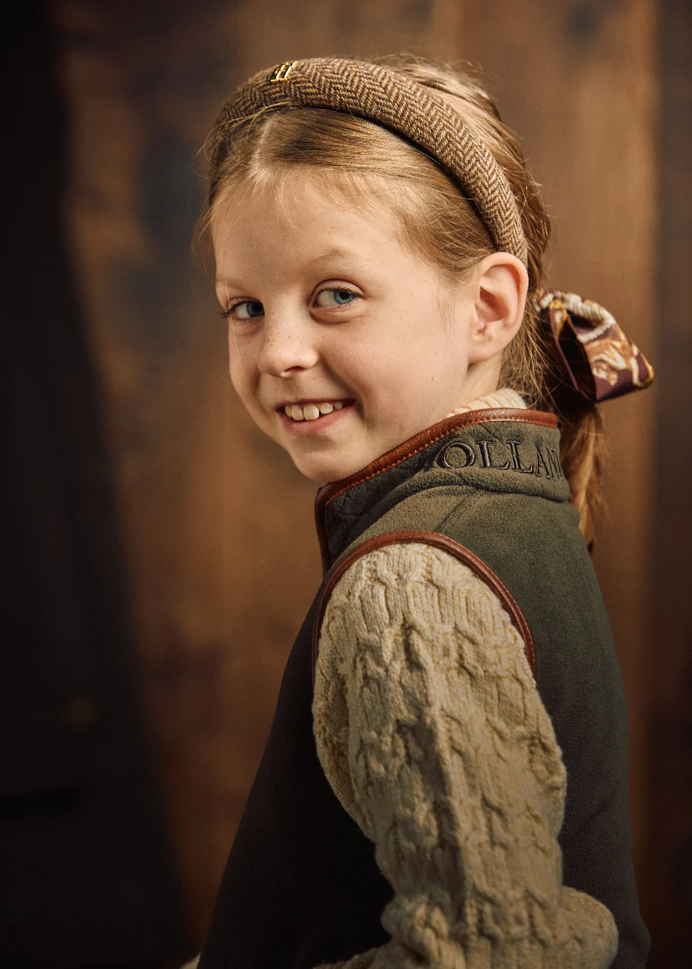 Little Country Fleece Gilet - Image 3