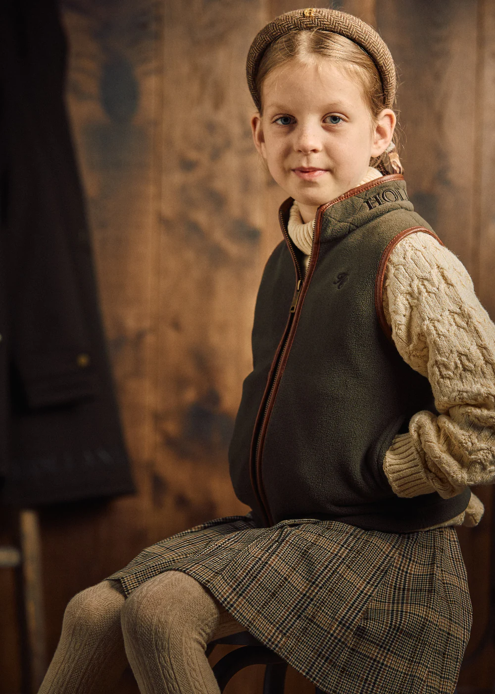 Little Country Fleece Gilet - Image 4