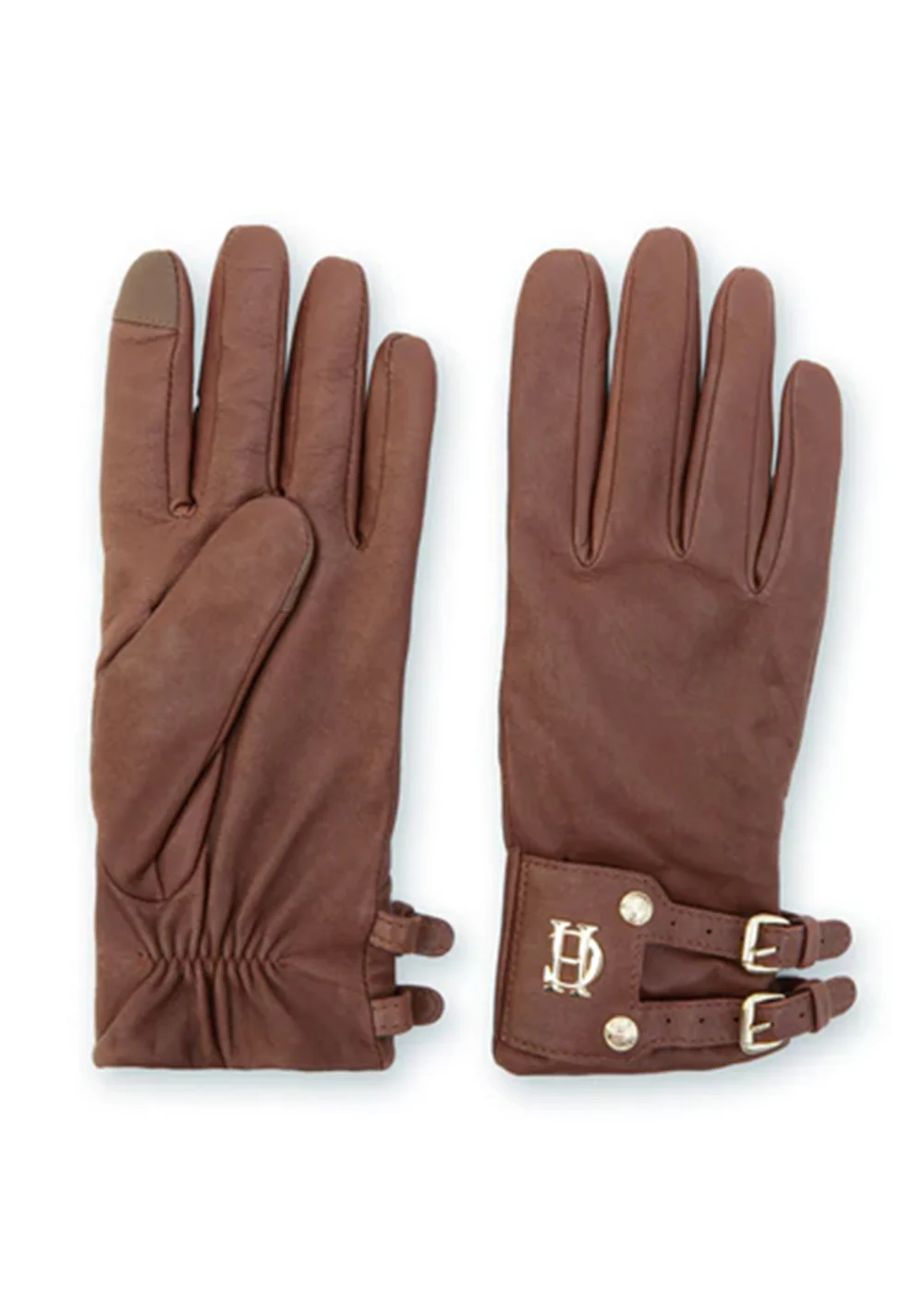 Monogram Leather Gloves