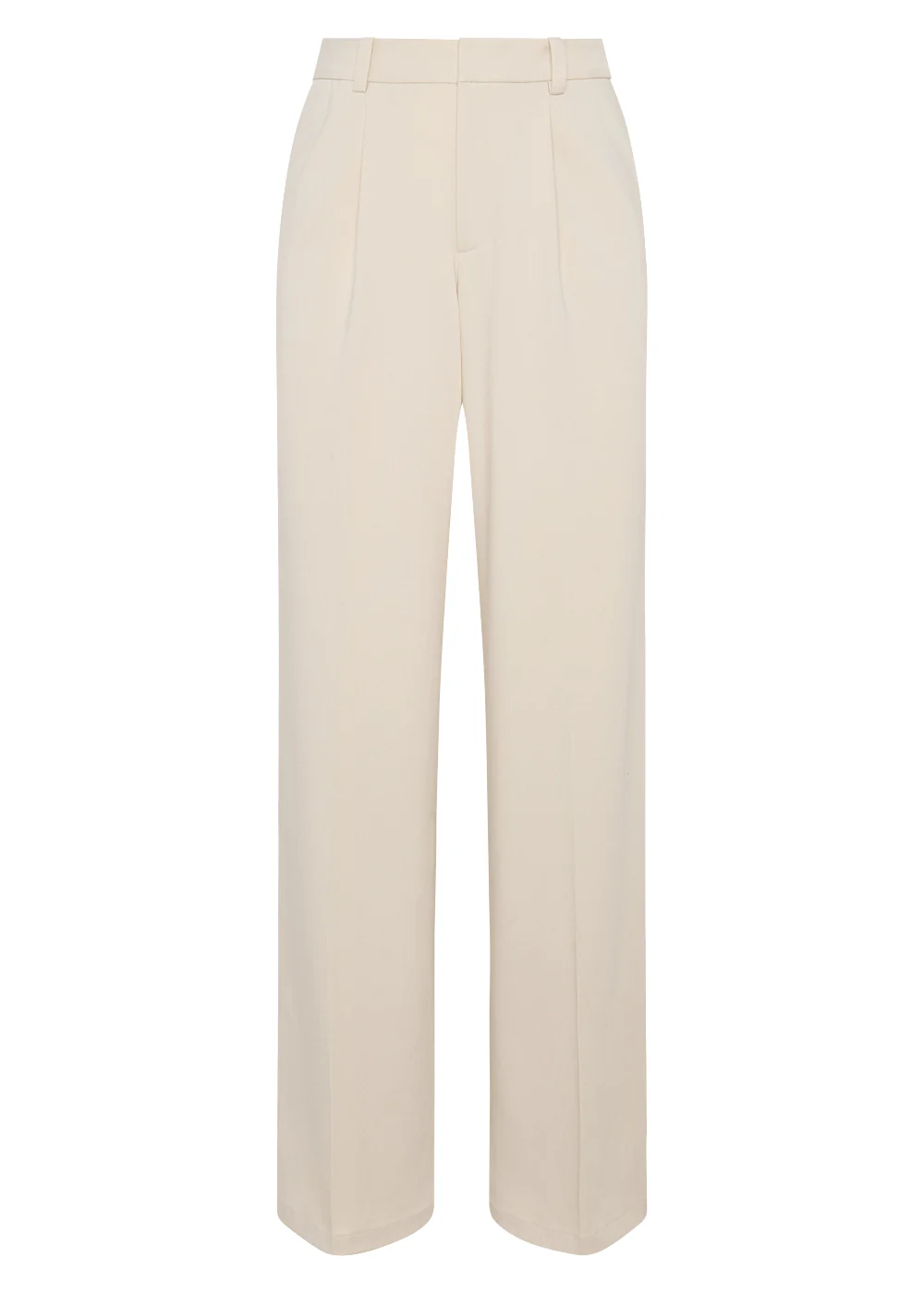 Pleated Wide Leg Trousers - Image 5