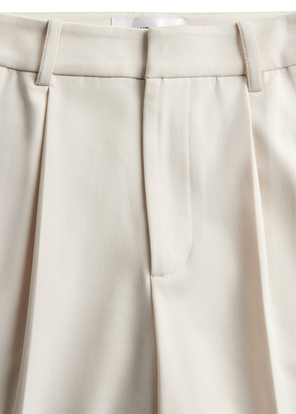 Pleated Wide Leg Trousers - Image 7