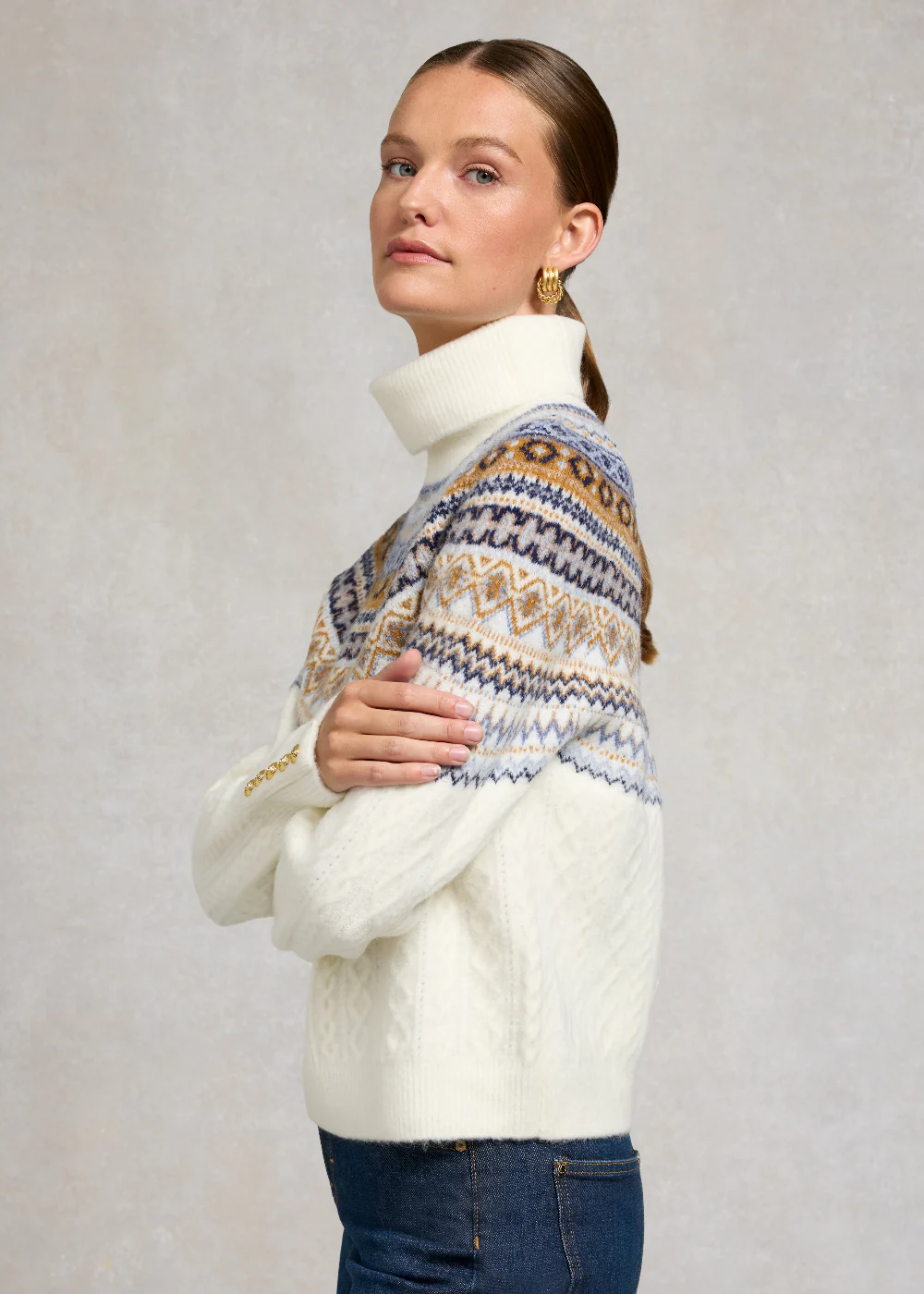 Rebecca Roll Neck Knit - Image 2