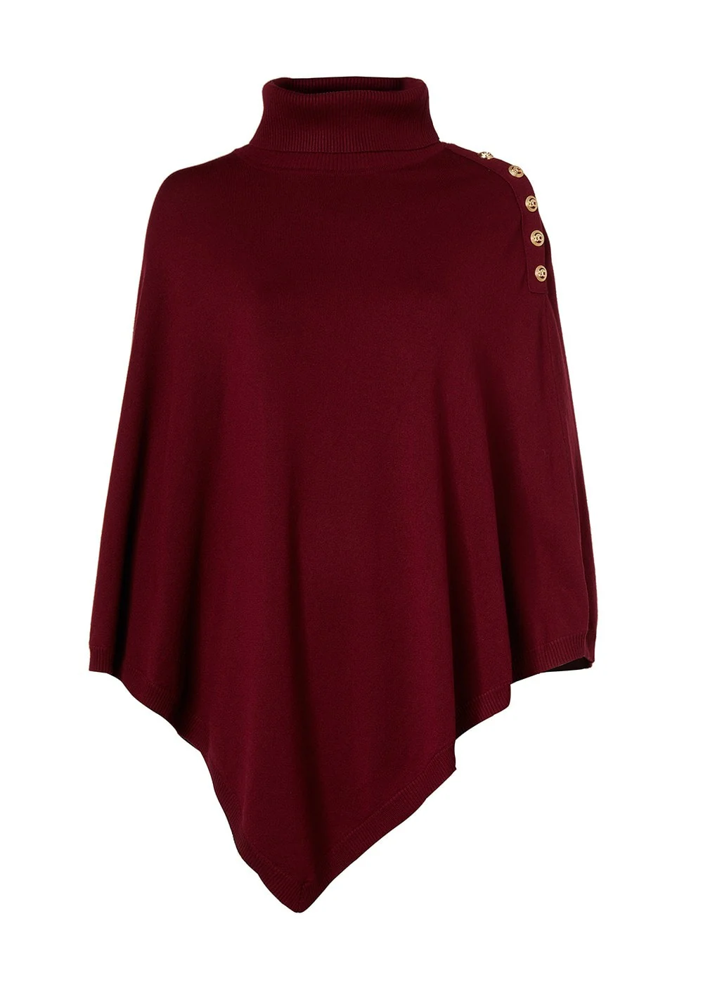 Roll Neck Cape - Image 3