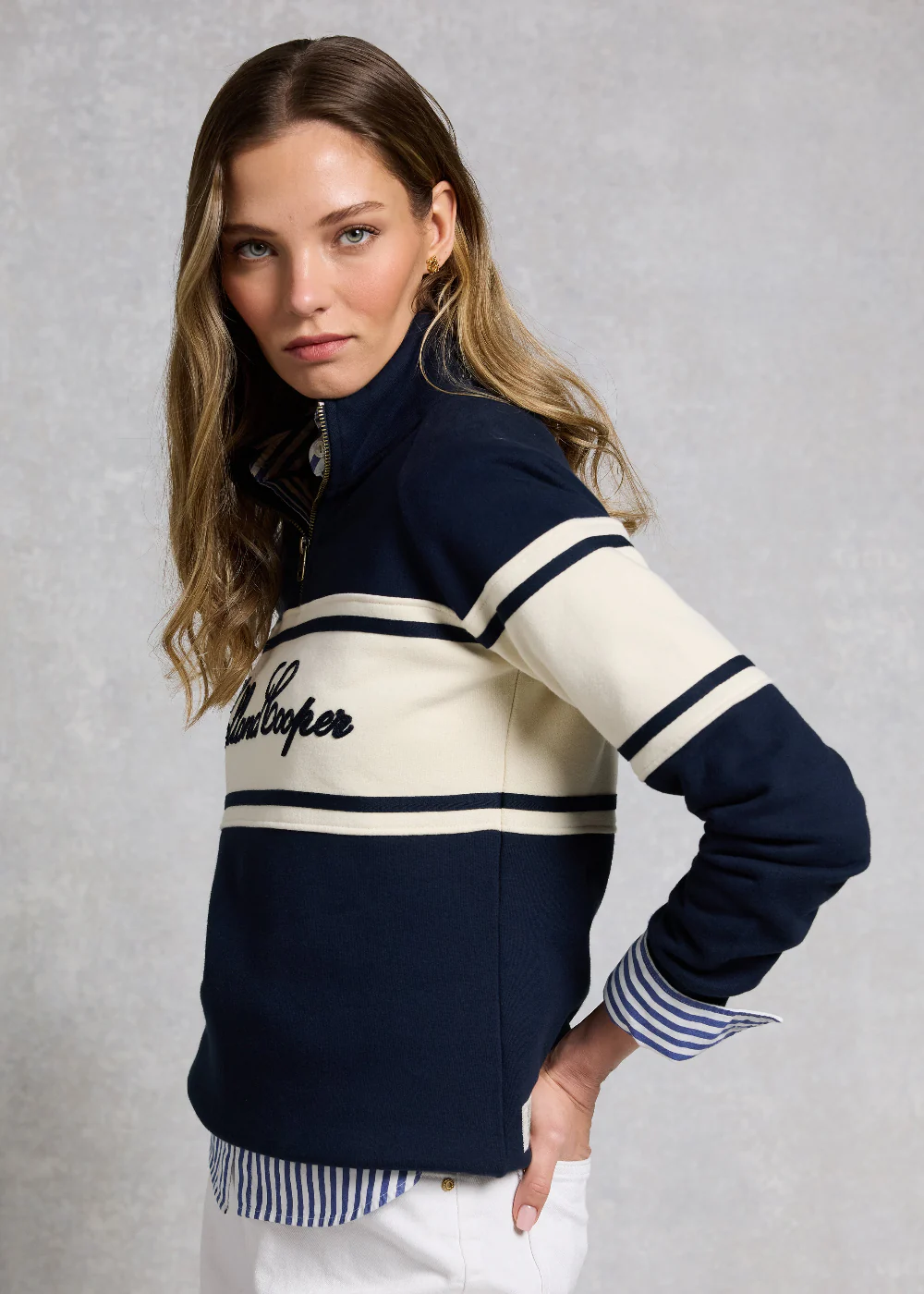 Signature Quarter Zip Sweat - Image 3