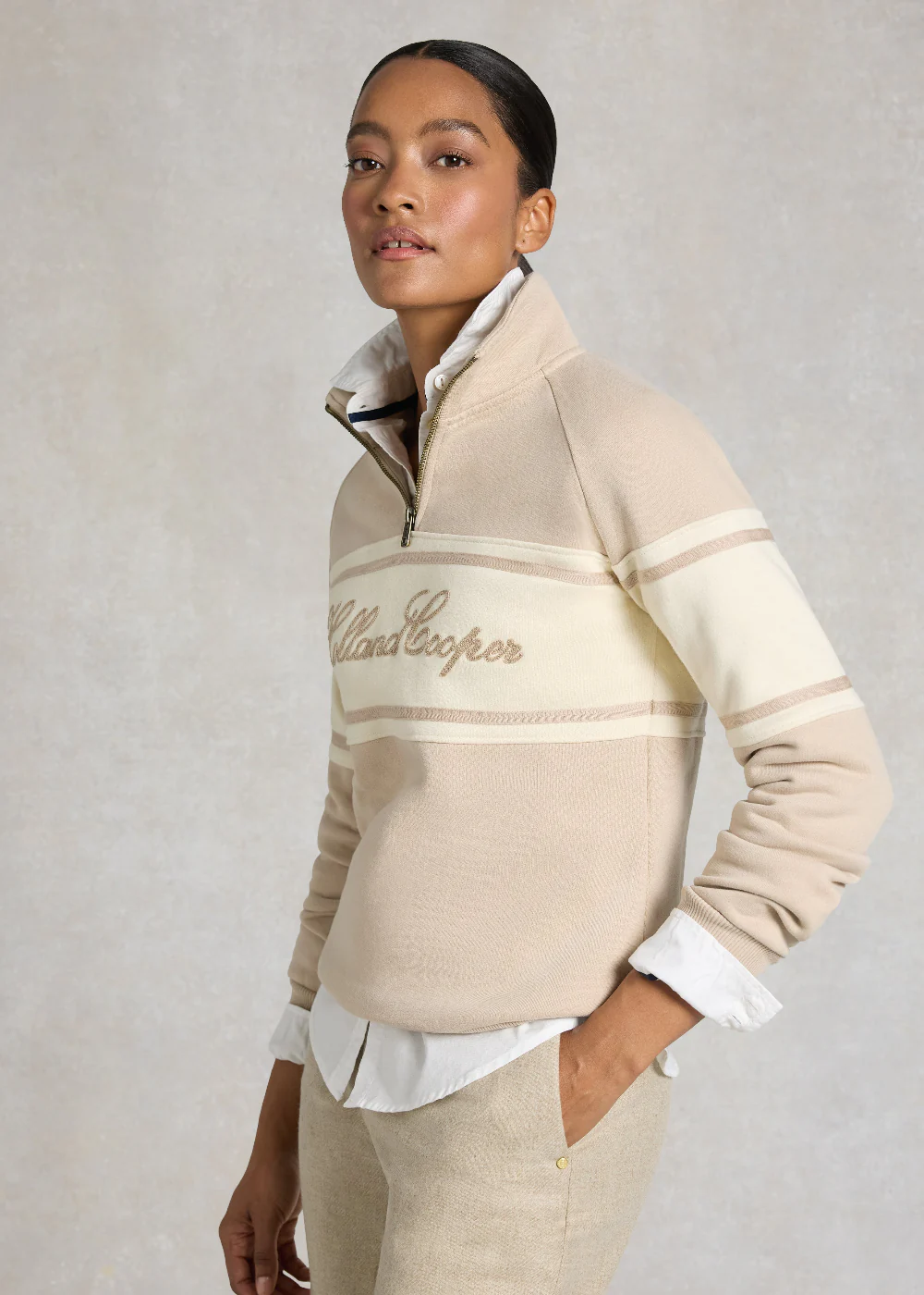 Signature Quarter Zip Sweat - Image 2