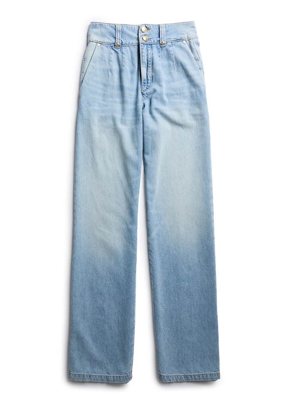 Tailored Wide Leg Jeans - Image 6