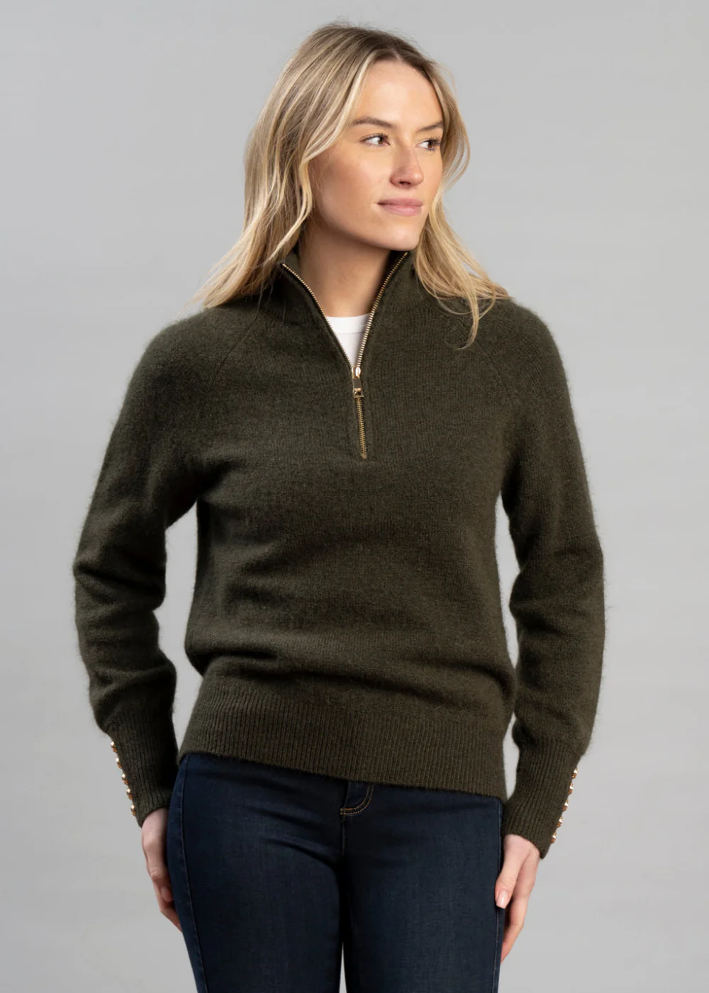 Tori Half Zip Knit - Image 2