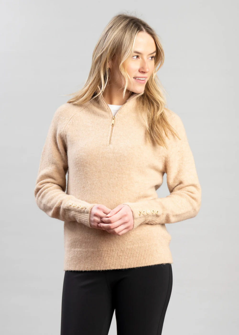 Tori Quarter Zip Knit - Image 5