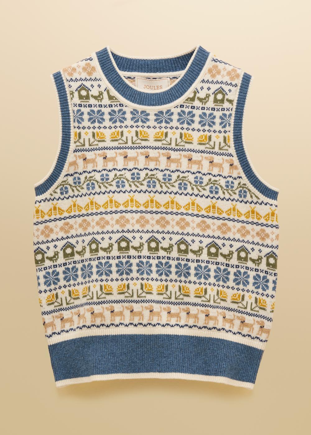 Intarsia Knitted Tank - Image 5