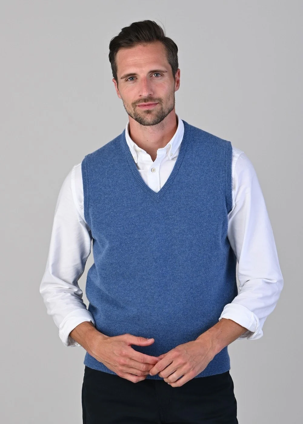 Leven 2 Ply Lambswool Slipover