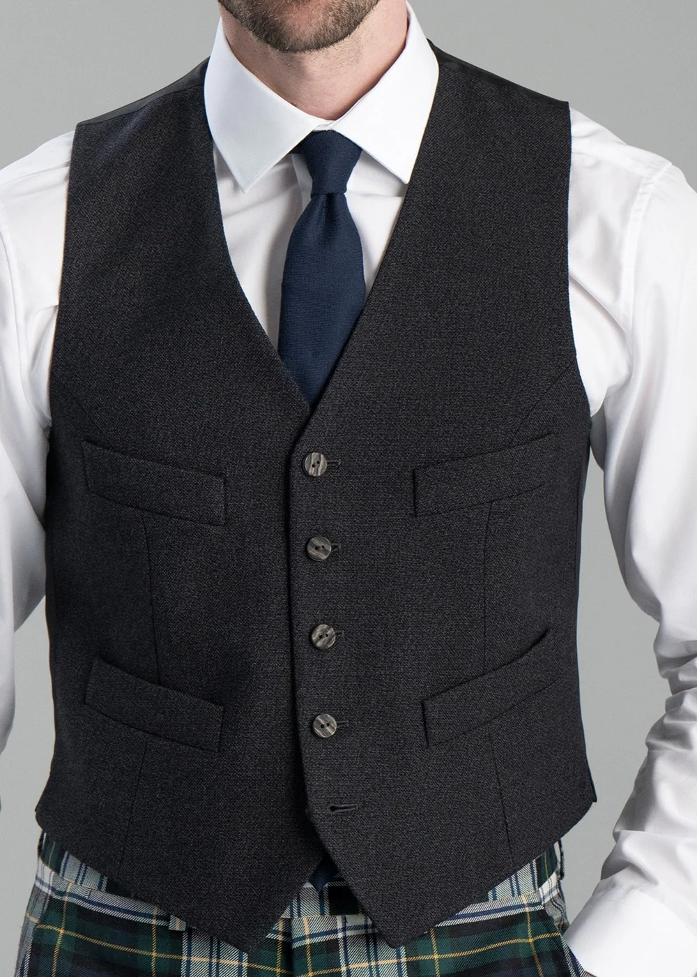 Tweed Argyll Waistcoat - Image 4