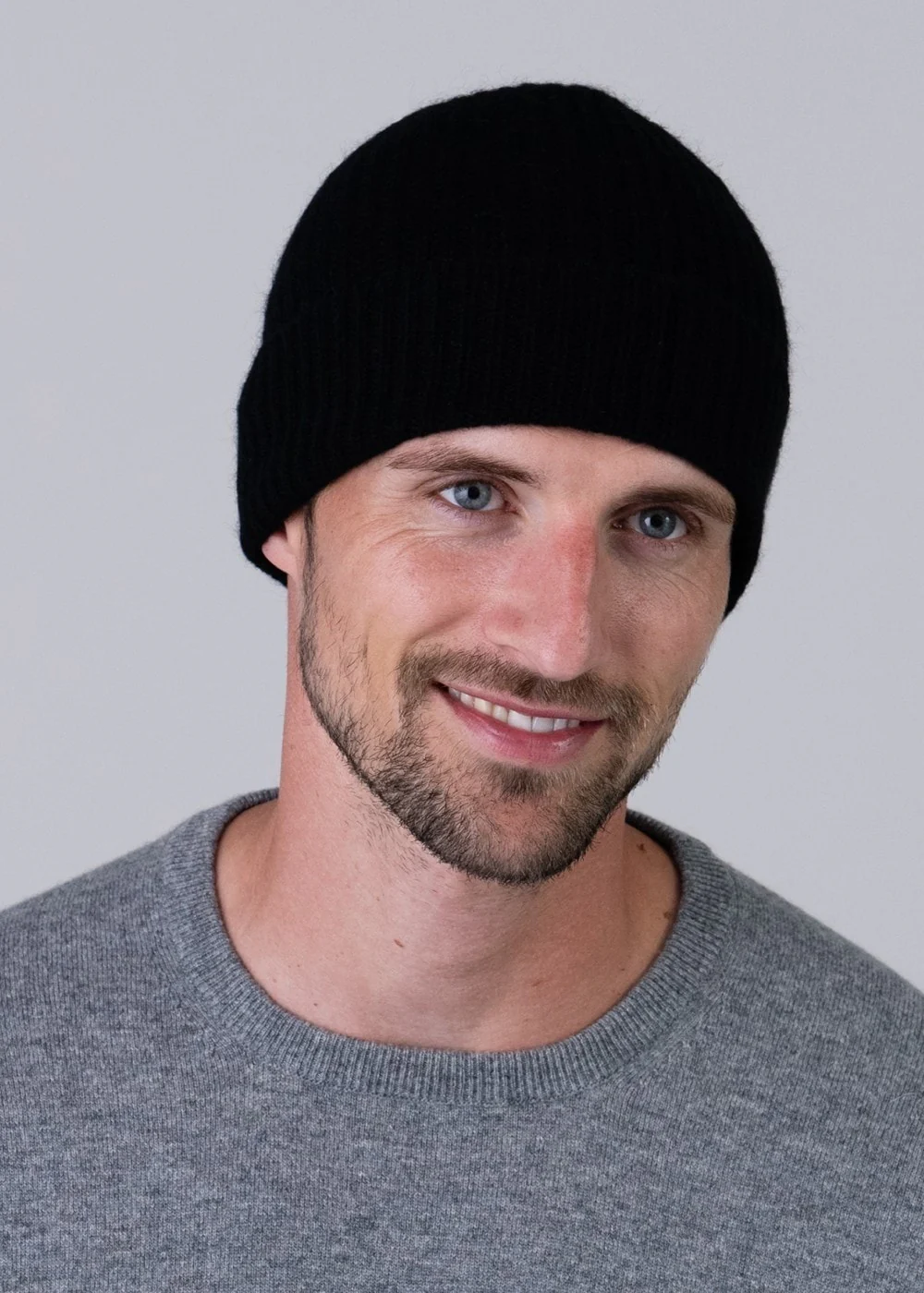 Cashmere Ribbed Hat