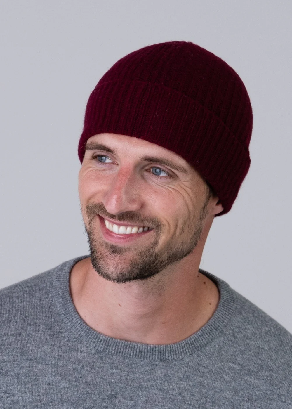 Cashmere Ribbed Hat