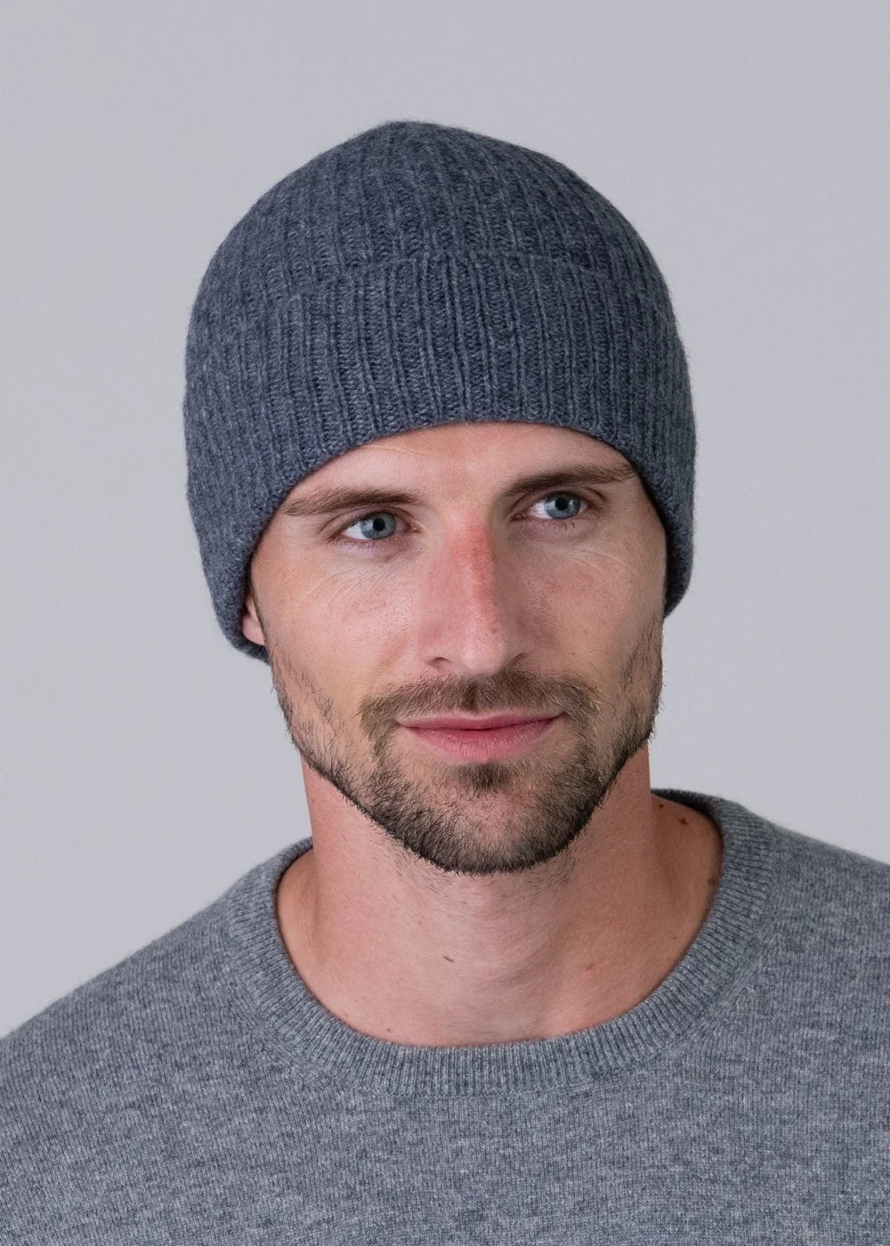 Cashmere Ribbed Hat