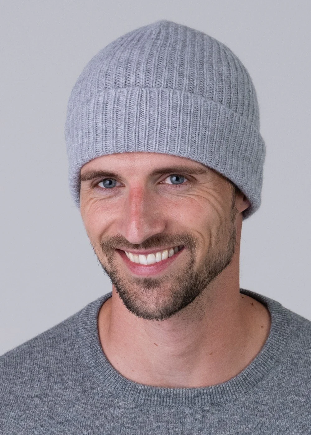 Cashmere Ribbed Hat