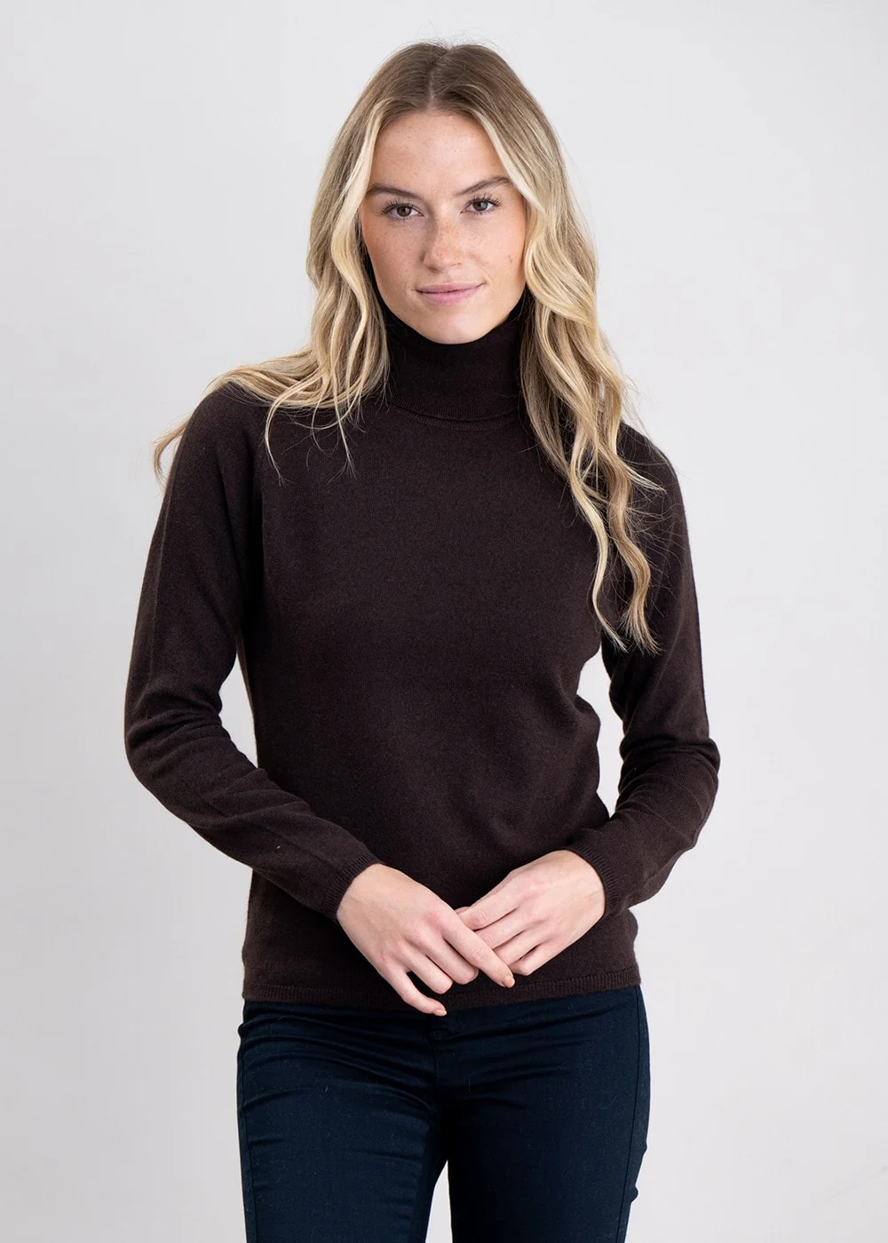 Millie Cashmere Roll Collar - Image 6