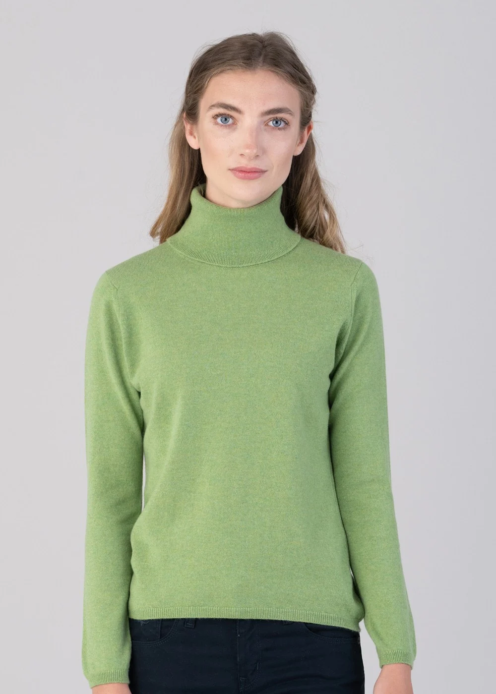 Millie Cashmere Roll Collar - Image 7