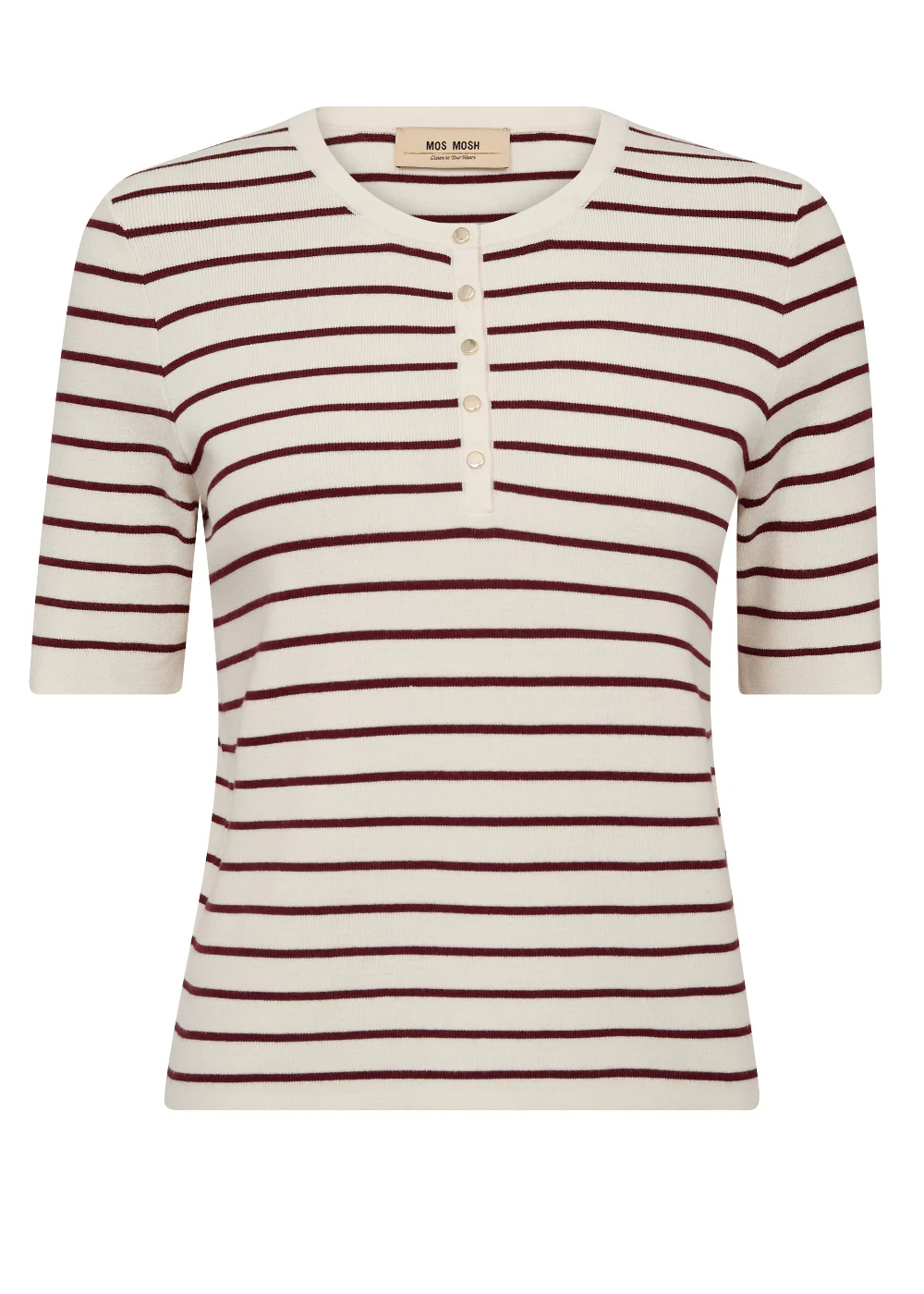 MMAliz Caliz Stripe Short Sleeve Knit - Image 2