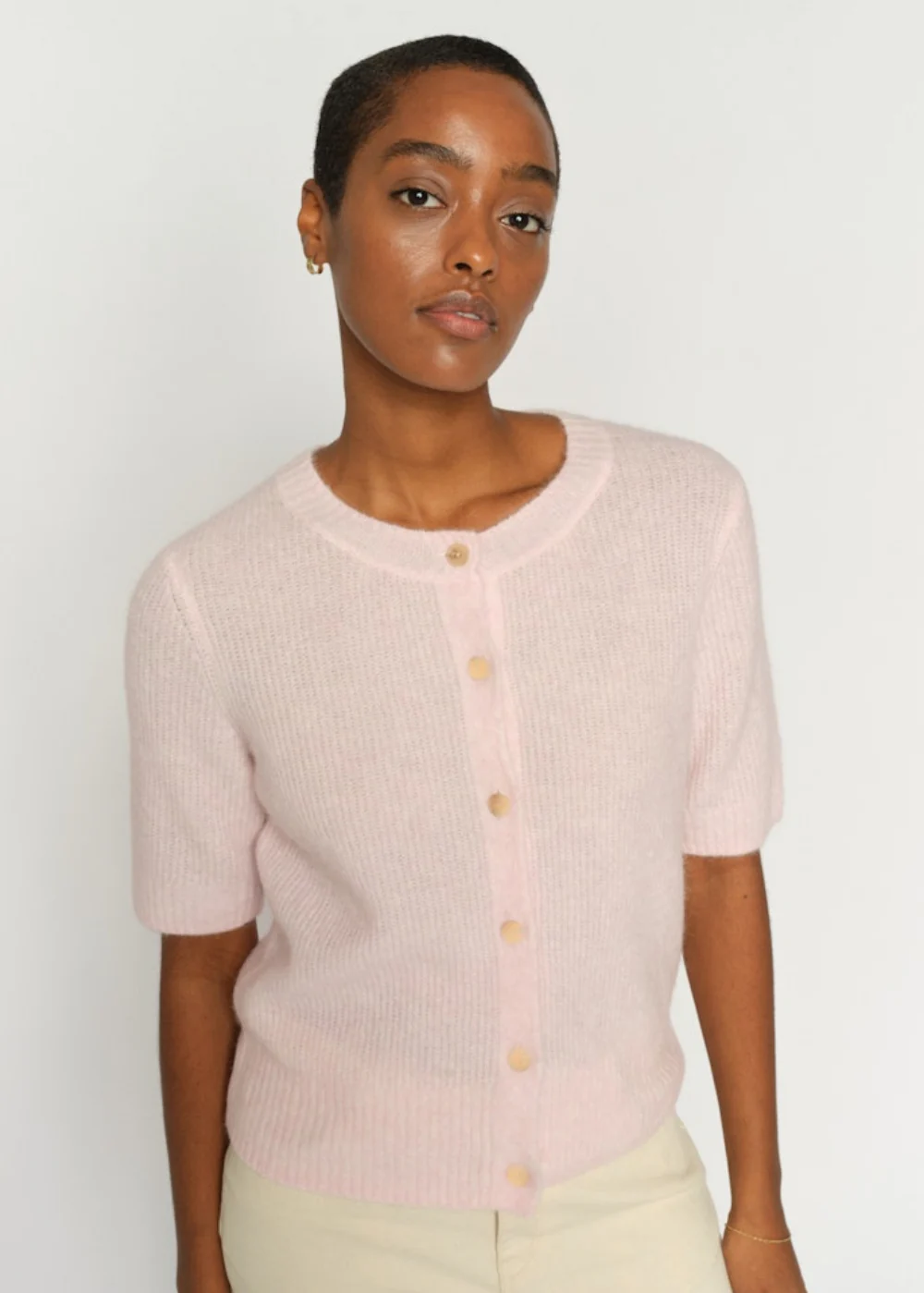 MMThora Short Sleeve Knit Cardigan - Image 2