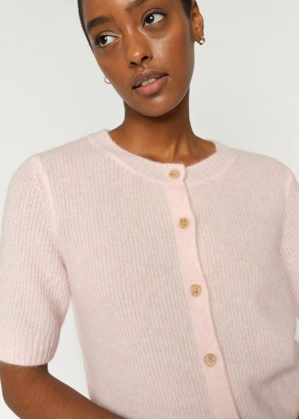 MMThora Short Sleeve Knit Cardigan - Image 3