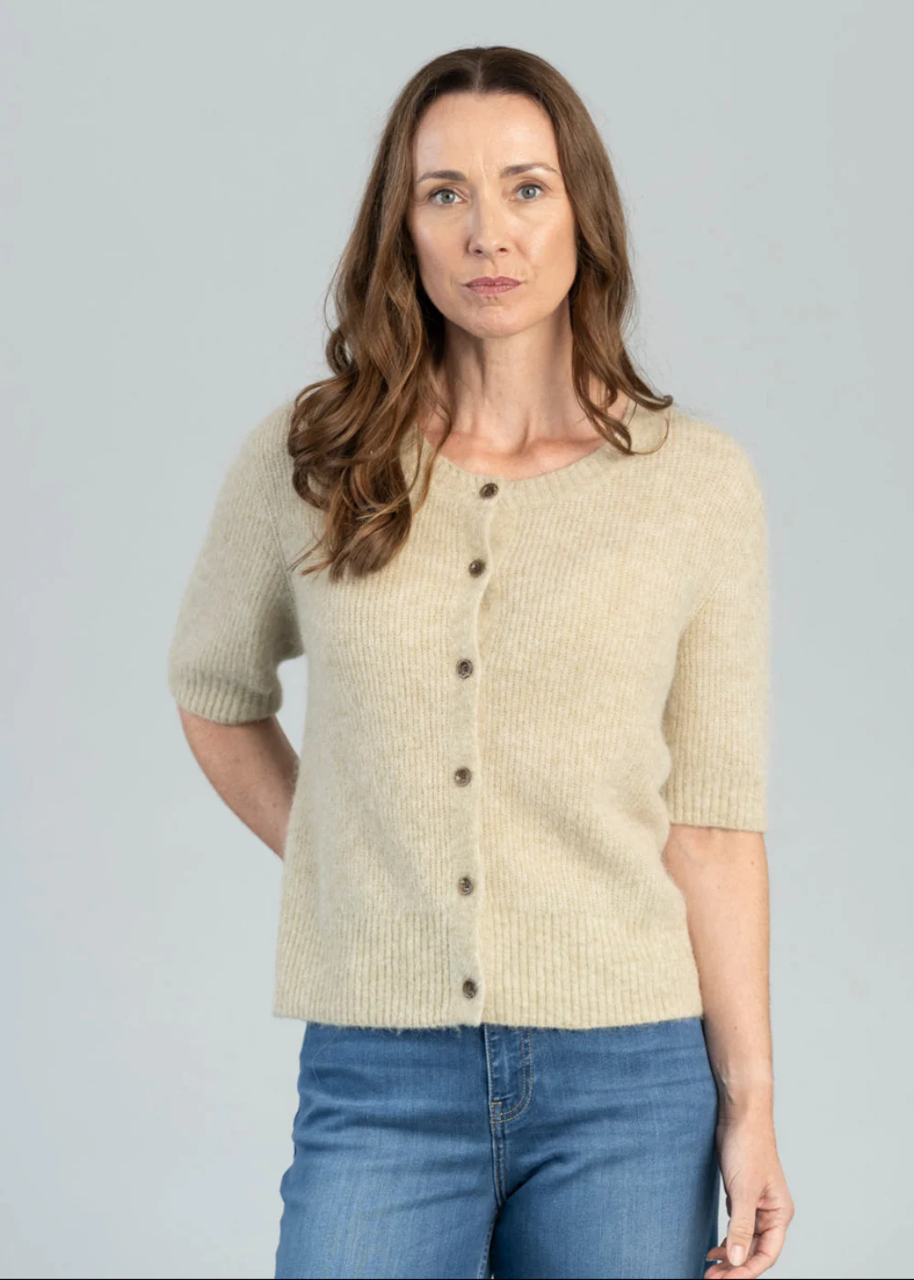 MMThora Short Sleeve Knit Cardigan - Image 3