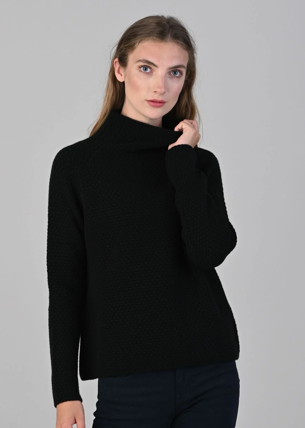 Olivia Cashmere Funnel Neck