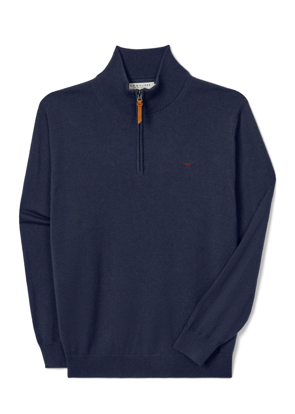 Ernest Merino 1/4 Zip Sweater - Image 4
