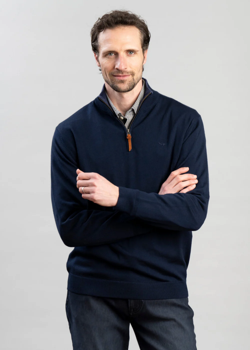 Ernest 1/4 Zip Sweater - Image 2