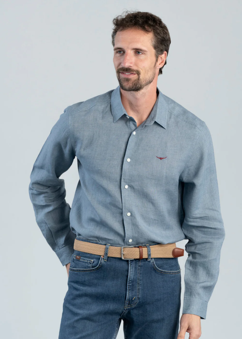 Newman Classic Linen Shirt - Image 2