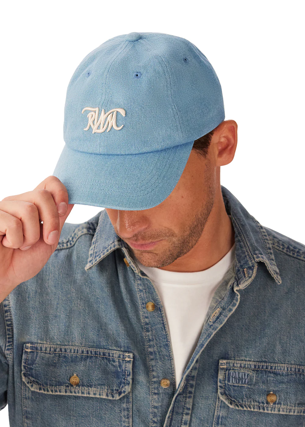 RMW Cursive Twill Cap - Image 4