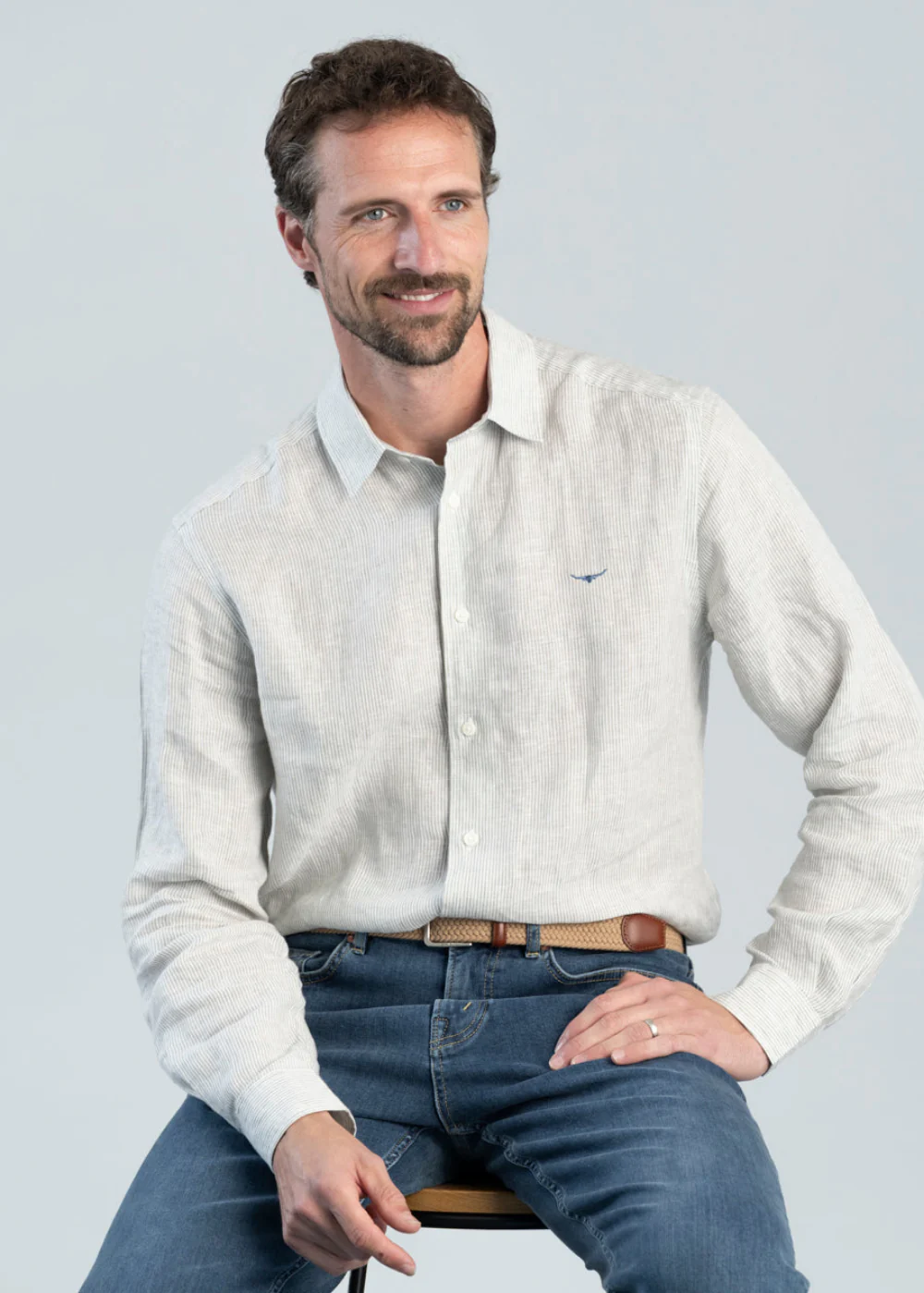Stephens Linen Shirt - Image 3