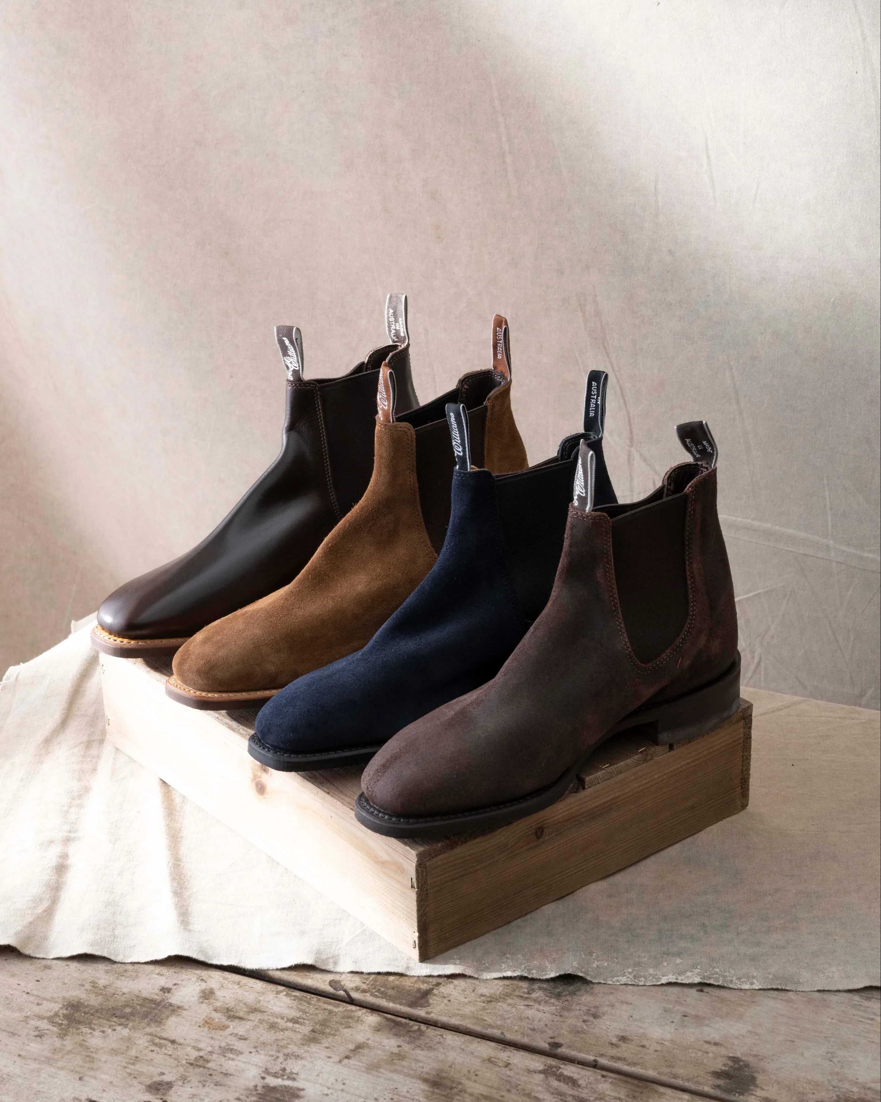Suede Comfort Craftsman Boots - Image 2