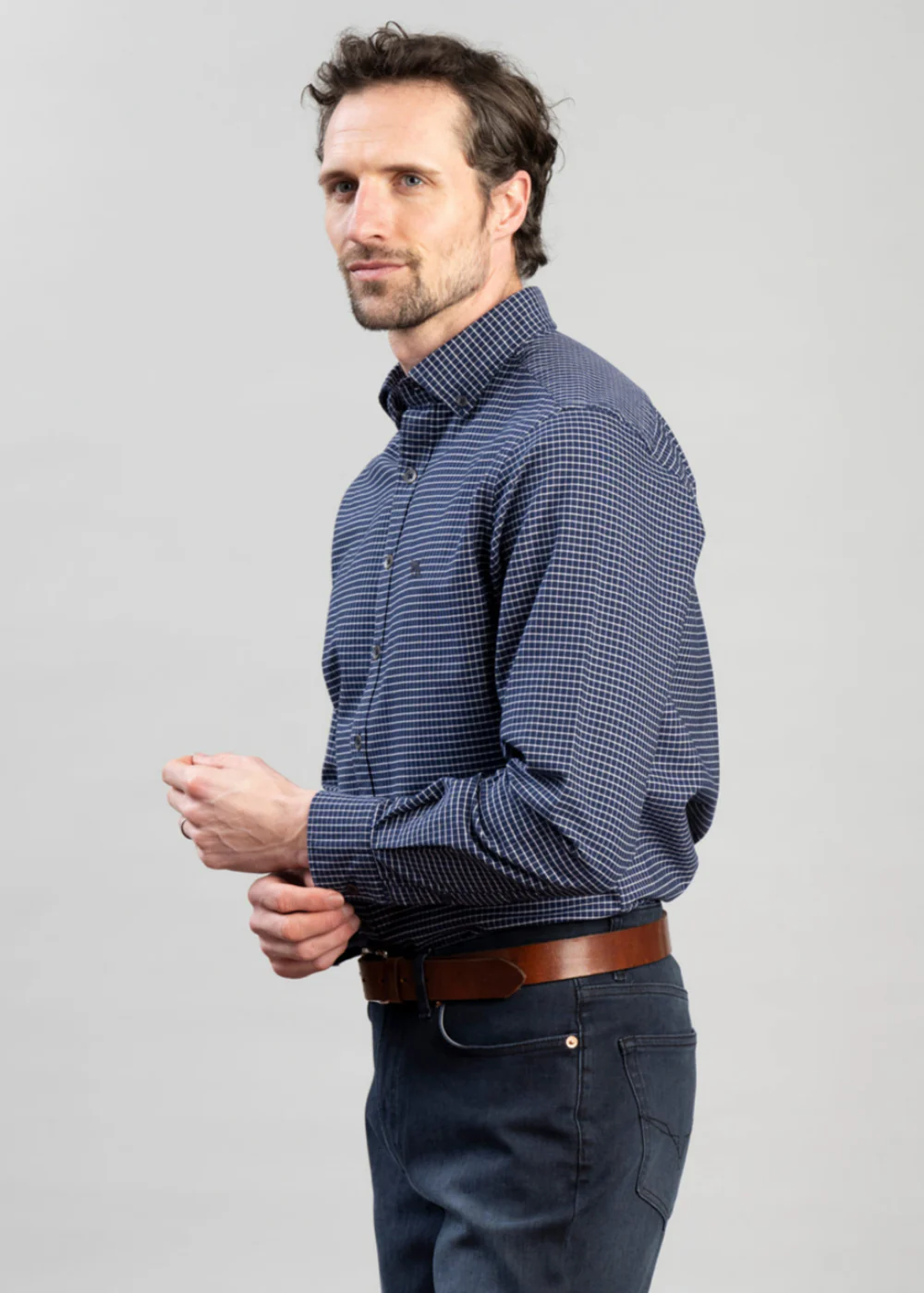 Gunn Check Oxford 5 Shirt - Image 2